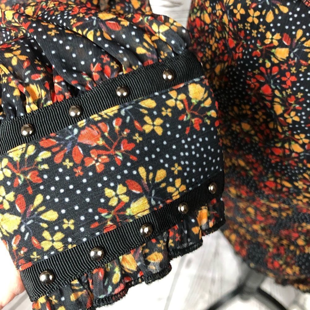 Revolve Stevie May Monarch Butterfly Print Floral Mini Dress XS - Picture 4 of 9